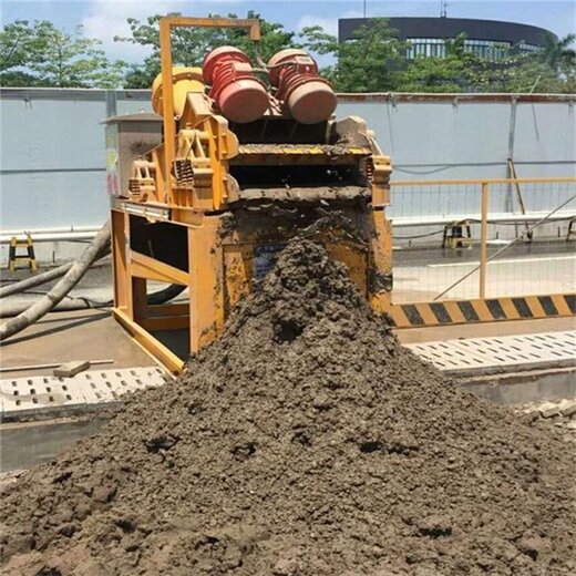 河北平山打樁泥漿處理設備泥水分離機,泥漿壓濾機